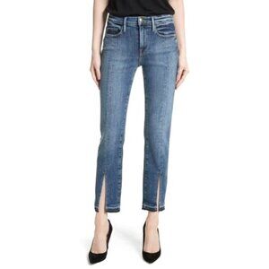 FRAME Denim Le Nouveau Straight Split Hem Jeans Size 30